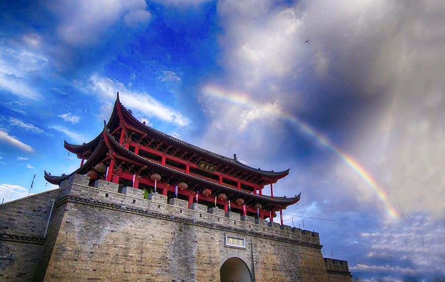 Chaoyang Tower in Jianshui